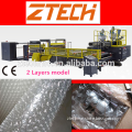 Plastic Ztech BRAND 2 layers air bubble film extrusion machine